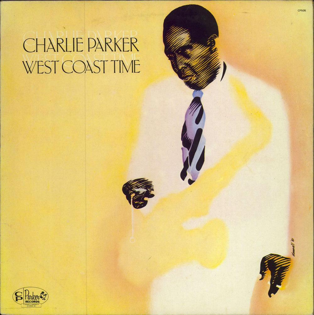 Charlie Parker West Coast Time UK vinyl LP album (LP record) CP505