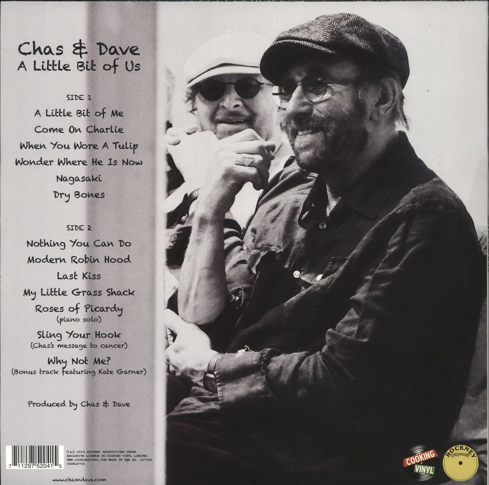 Chas & Dave A Little Bit Of Us UK vinyl LP album (LP record)