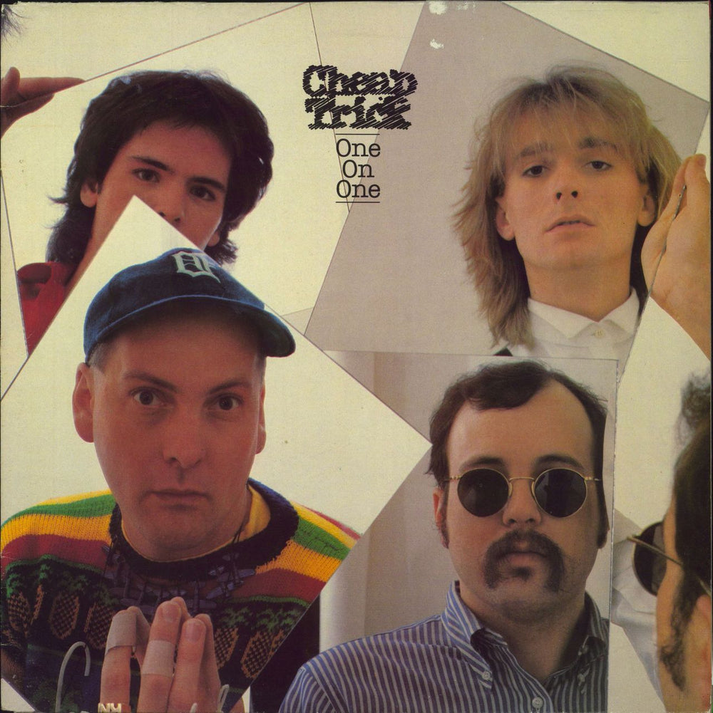 Cheap Trick One On One UK vinyl LP album (LP record) EPC85740