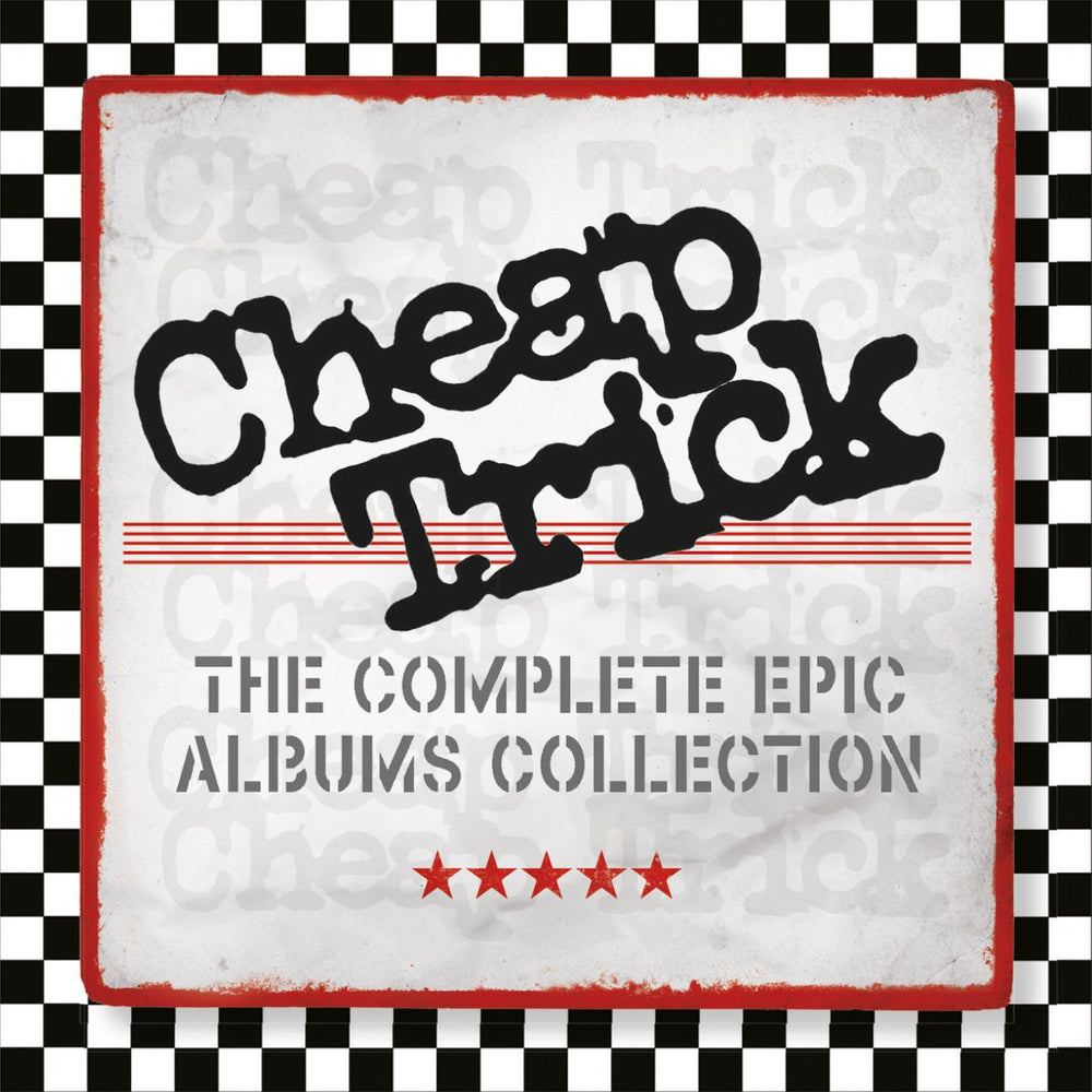 Cheap Trick The Complete Epic Albums Collection - 14CD Box Set - Sealed UK CD Album Box Set CHPDXTH782625