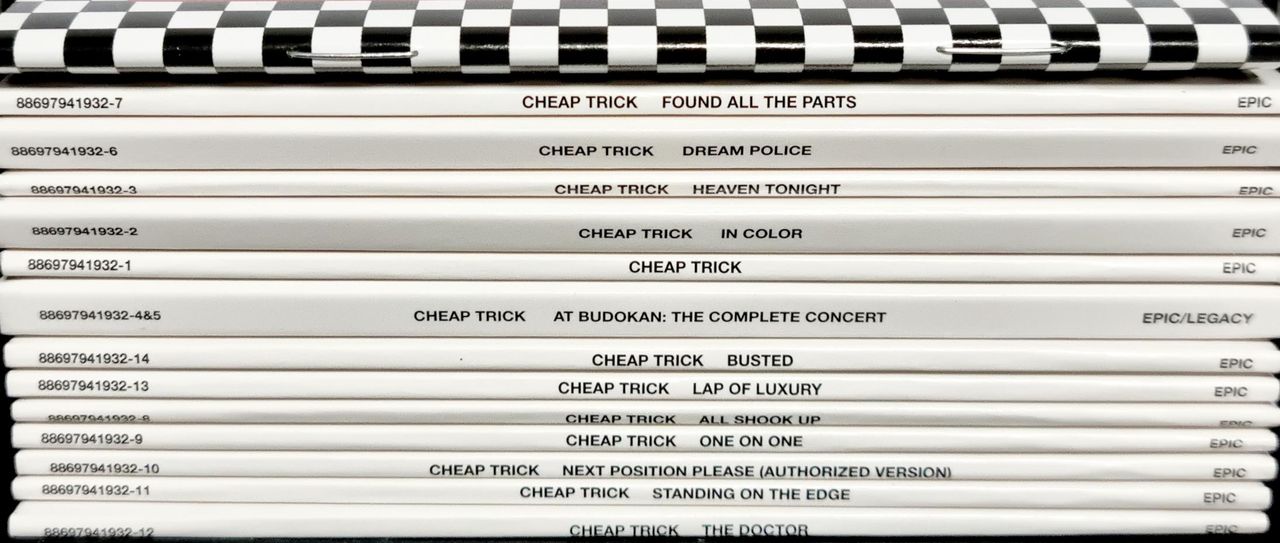 Cheap Trick The Complete Epic Albums Collection - 14CD Box Set UK 
