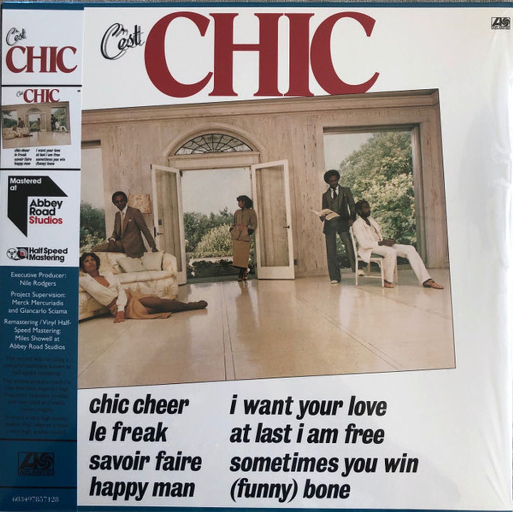 Chic C'est Chic - Half Speed Mastered - Sealed UK vinyl LP album (LP record) 603497857128