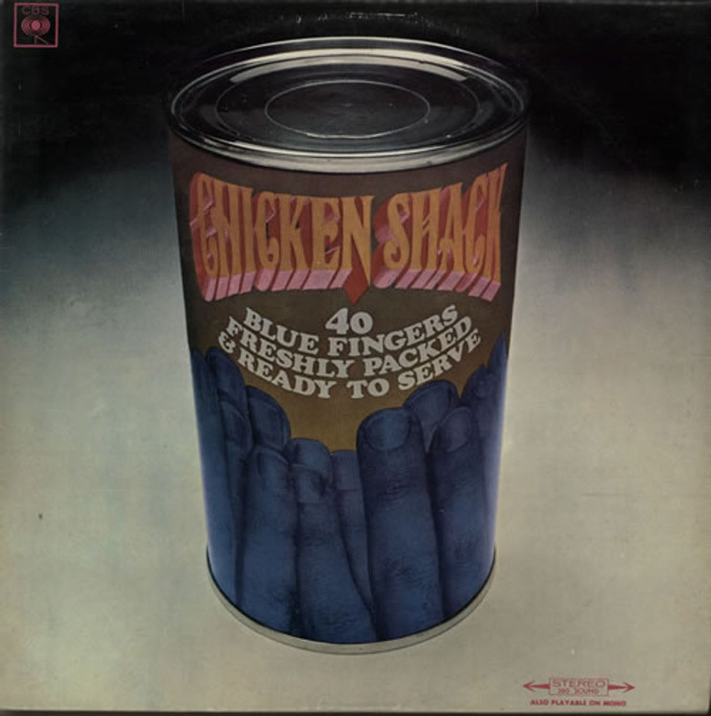 Chicken Shack 40 Blue Fingers Freshly Packed And Ready To Serve New Zealand vinyl LP album (LP record) SBP473569