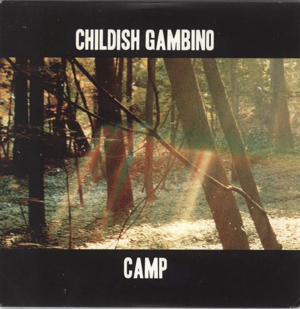 Childish Gambino Camp UK Promo CD album (CDLP) COOPR434