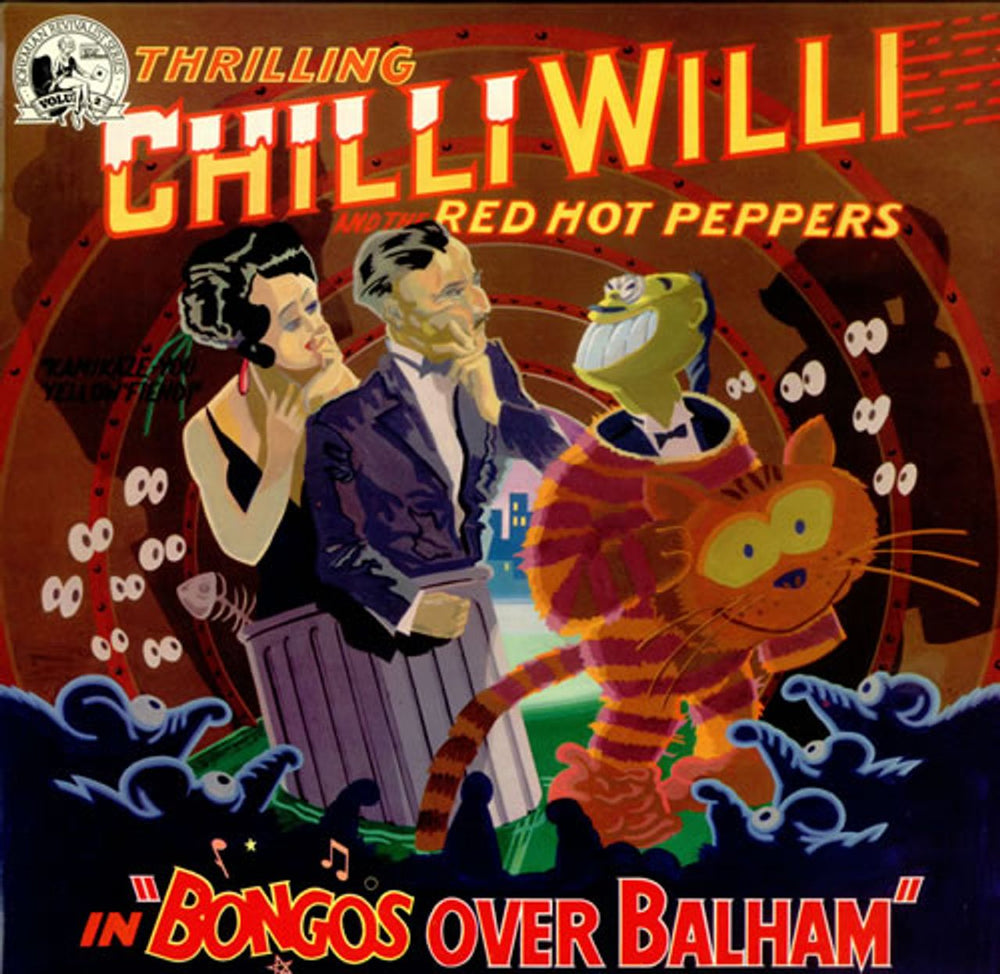 Chilli Willi & The Red Hot Peppers Bongos Over Balham UK vinyl LP album (LP record) CREST21