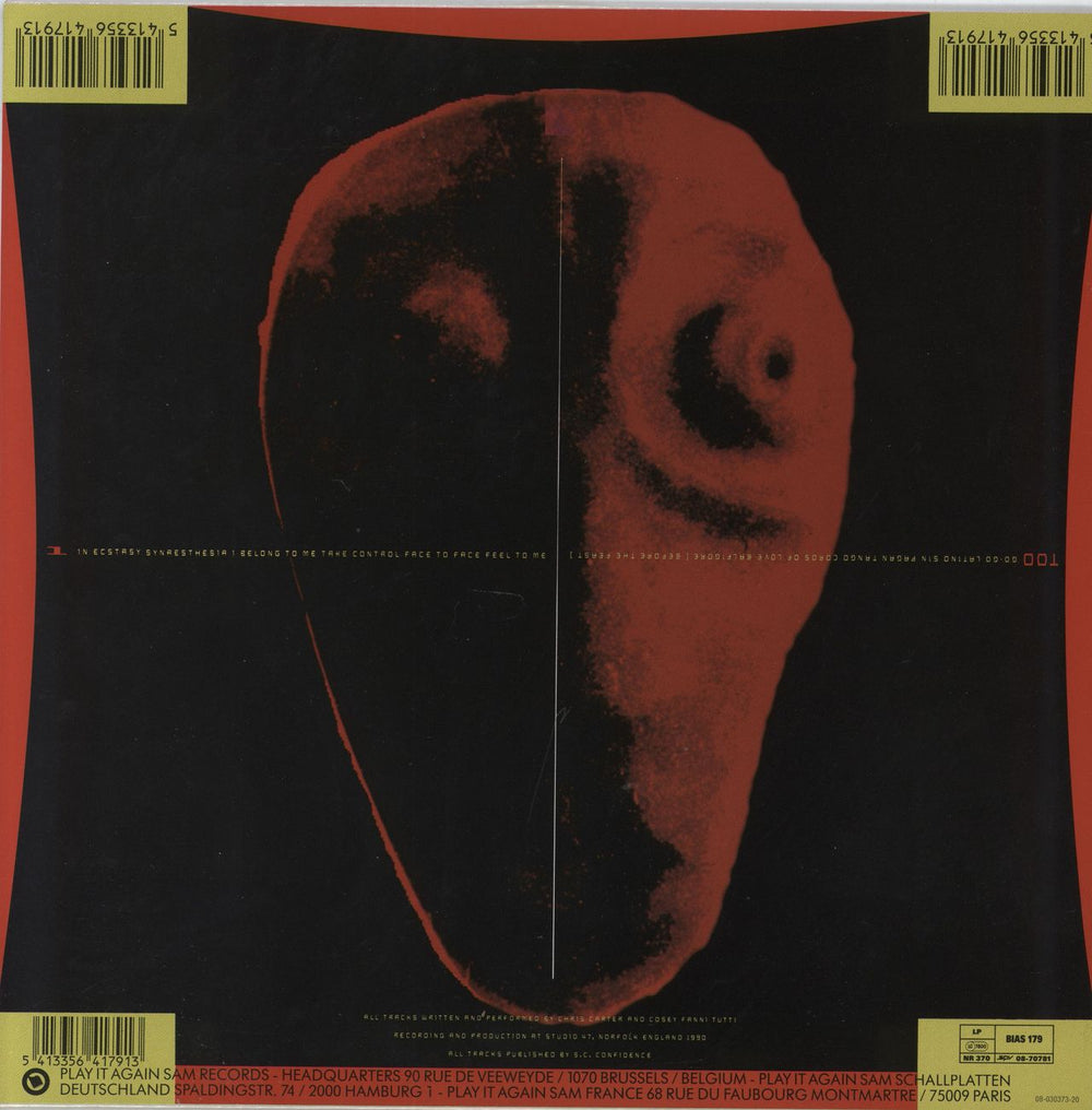 Chris & Cosey Pagan Tango Dutch vinyl LP album (LP record) 5413356417913