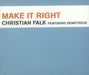 Christian Falk Make It Right UK CD single (CD5 / 5") LONCD452