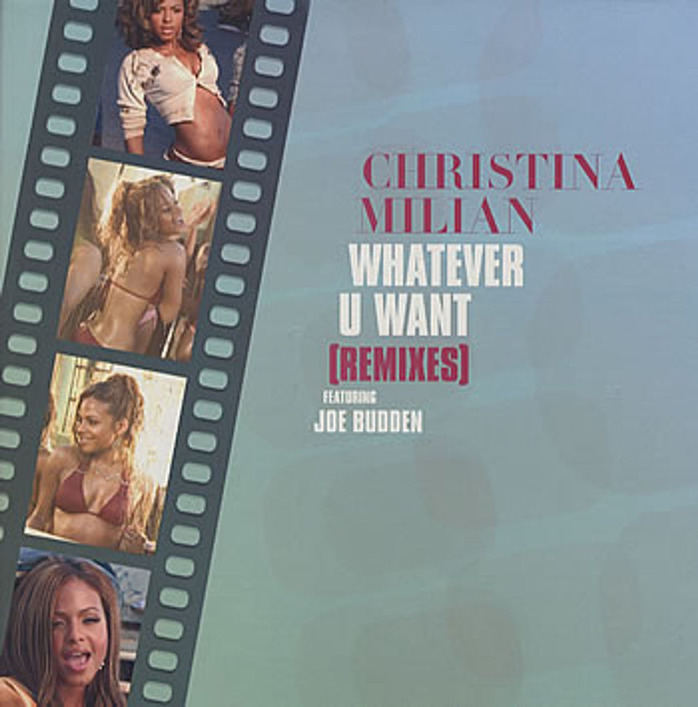 Christina Milian Whatever U Want - Remixes European Promo 12" vinyl single (12 inch record / Maxi-single) WHATEVERDJ2