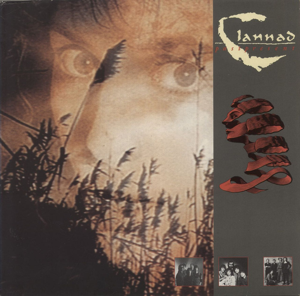 Clannad Pastpresent German vinyl LP album (LP record) PL74074
