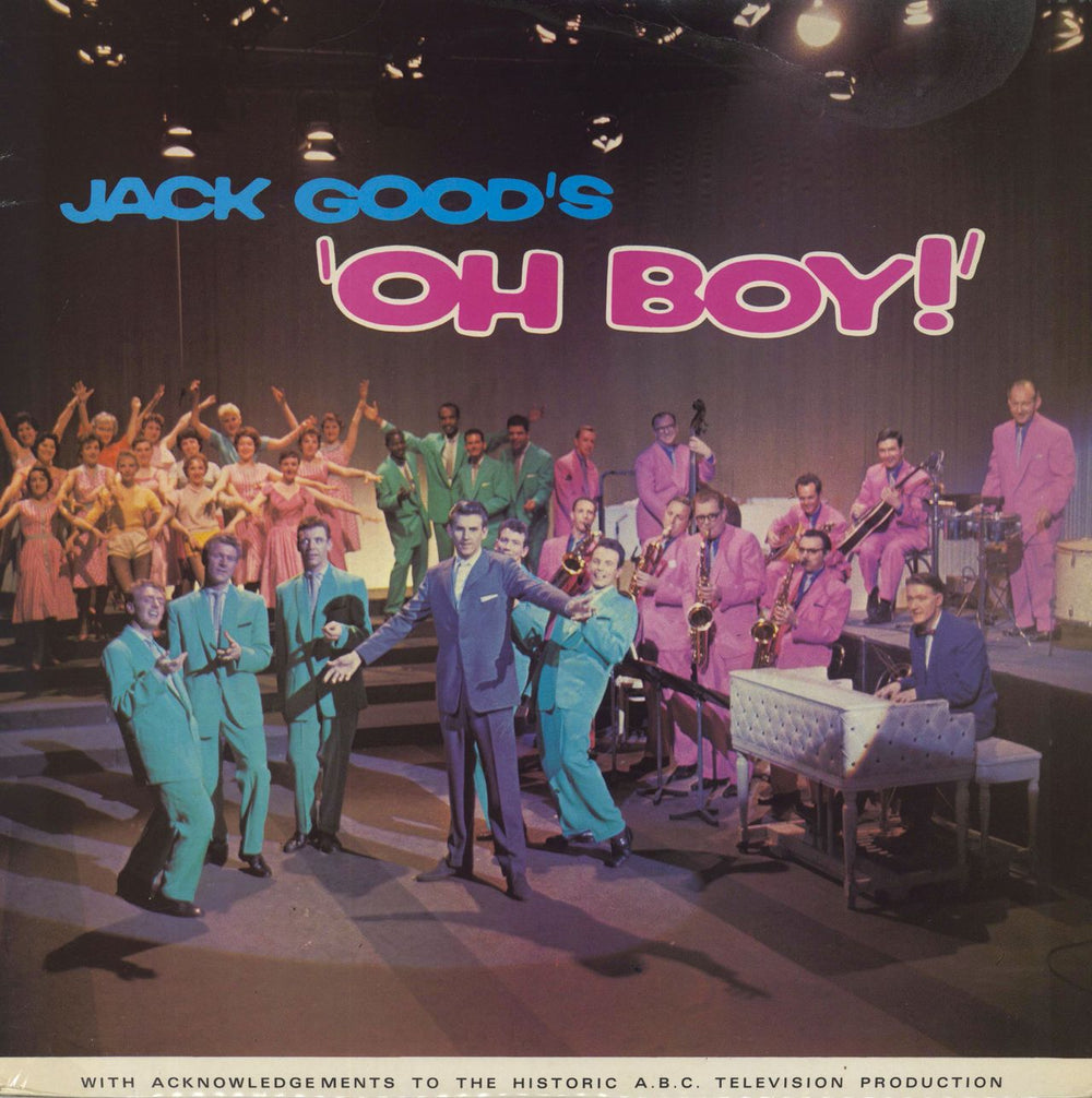 Cliff Richard Jack Good's 'Oh Boy!' UK vinyl LP album (LP record) NUTM13