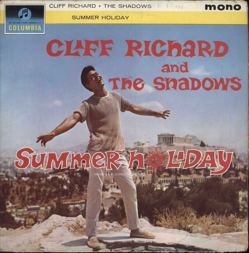 Cliff Richard Summer Holiday - 1st - VG UK vinyl LP album (LP record) 33SX1472