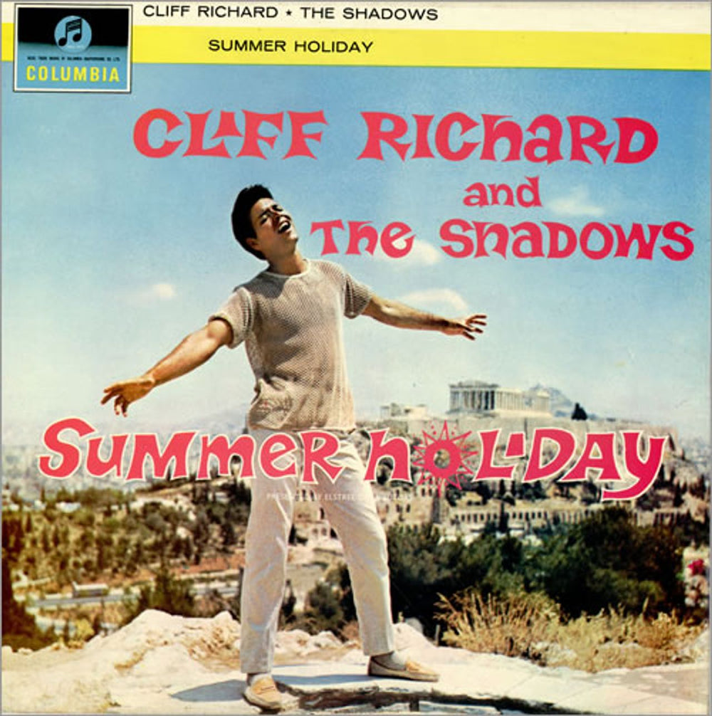 Cliff Richard Summer Holiday - 2 EMI box label UK vinyl LP album (LP record) SCX3462