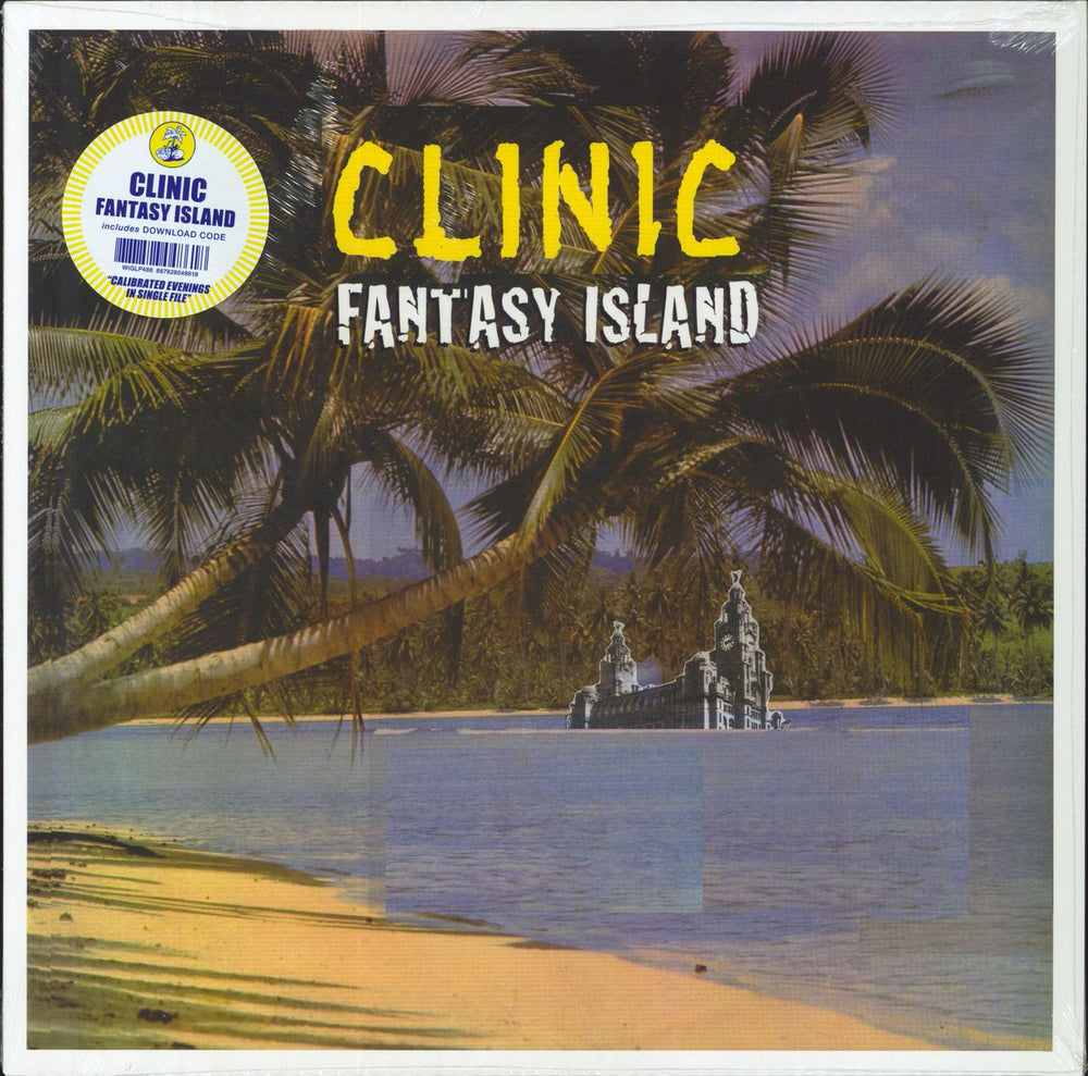 Clinic Fantasy Island - Sealed UK vinyl LP album (LP record) WIGLP486