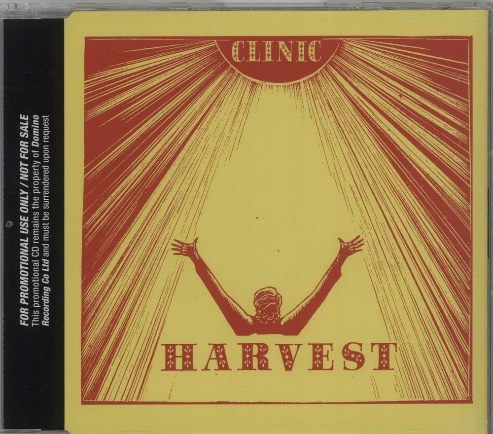 Clinic Harvest UK Promo CD single (CD5 / 5") RUG241CDP