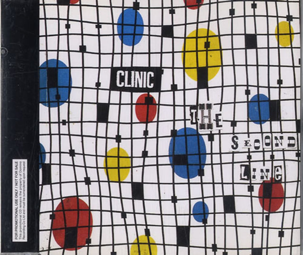 Clinic The Second Line UK Promo CD single (CD5 / 5") RUG116CDP