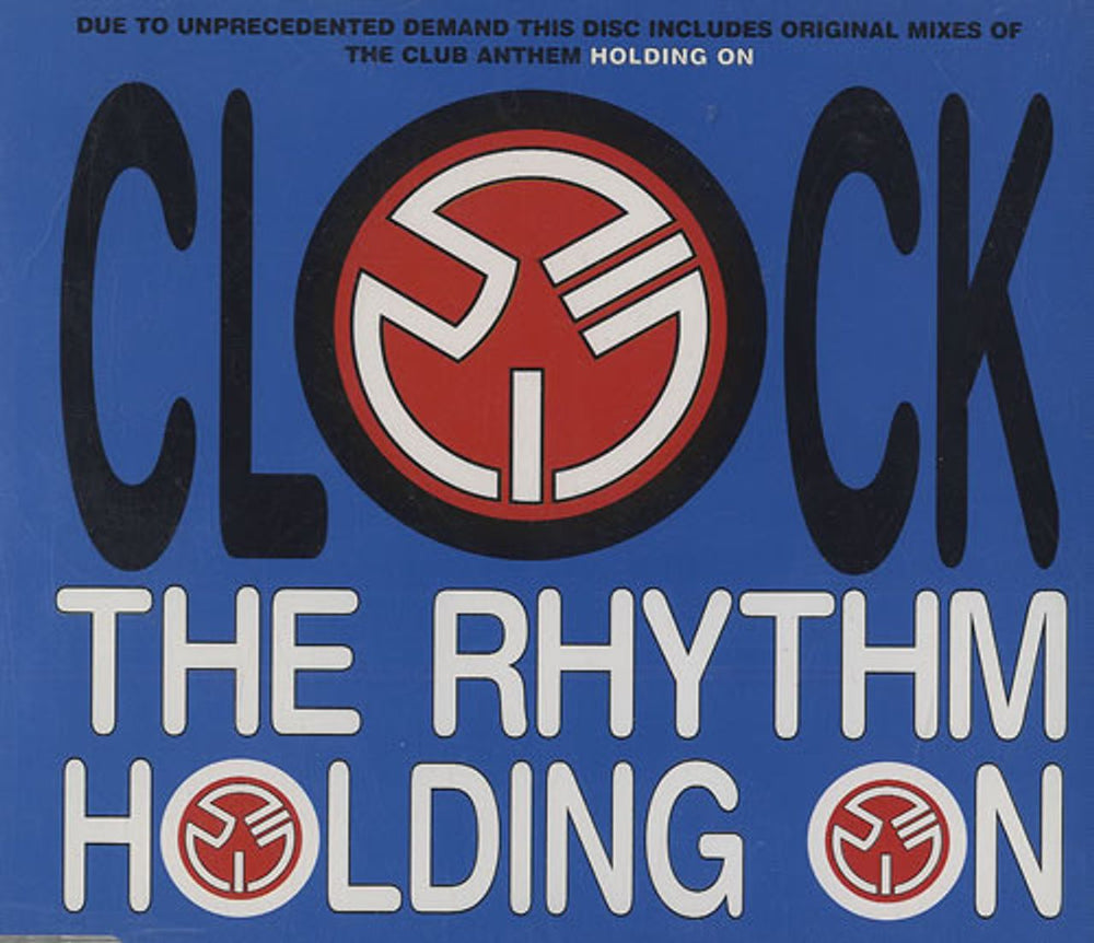 Clock The Rhythm Holding On UK CD single (CD5 / 5") MCSTD1971