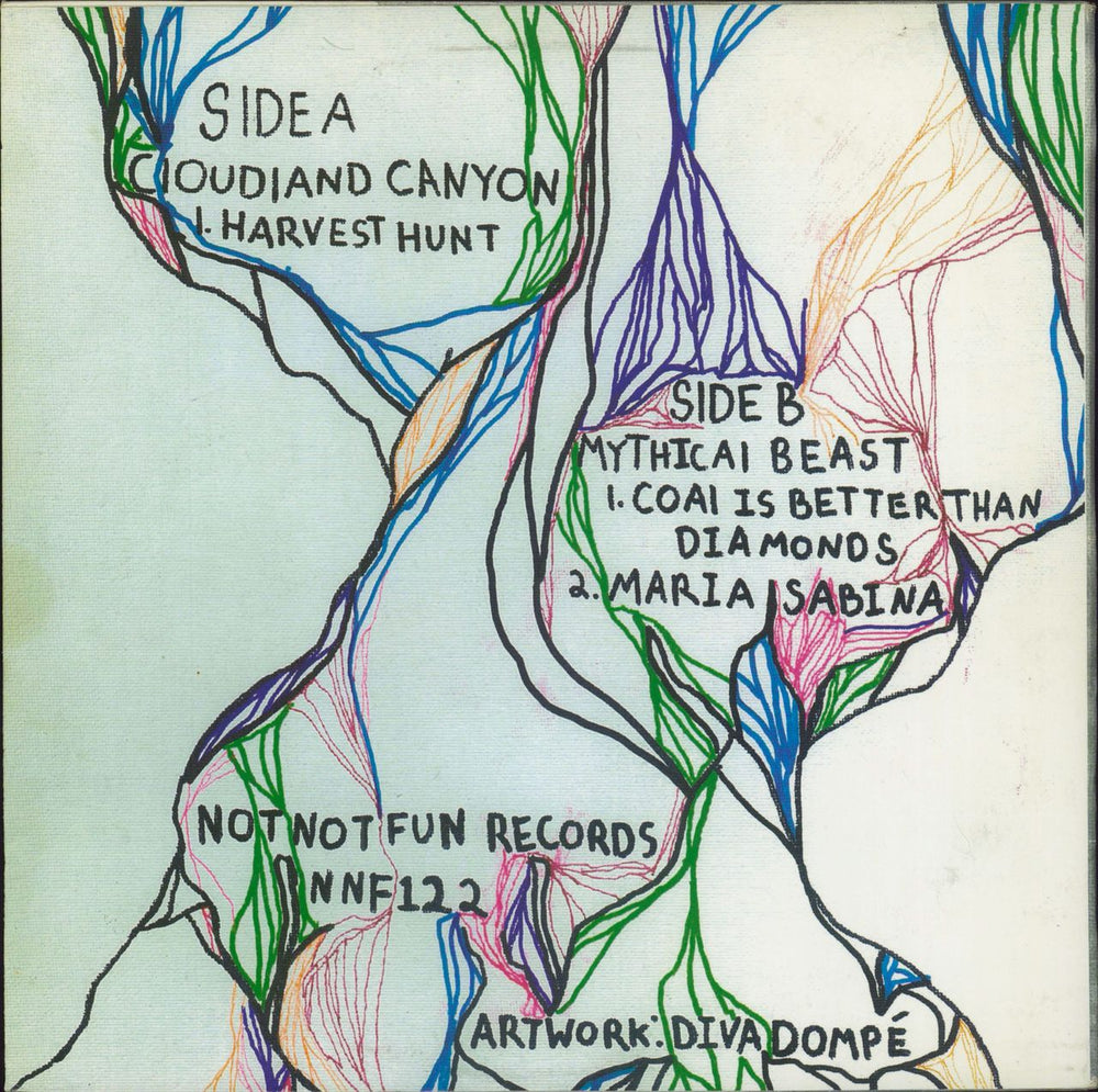 Cloudland Canyon Split US 12" vinyl single (12 inch record / Maxi-single)