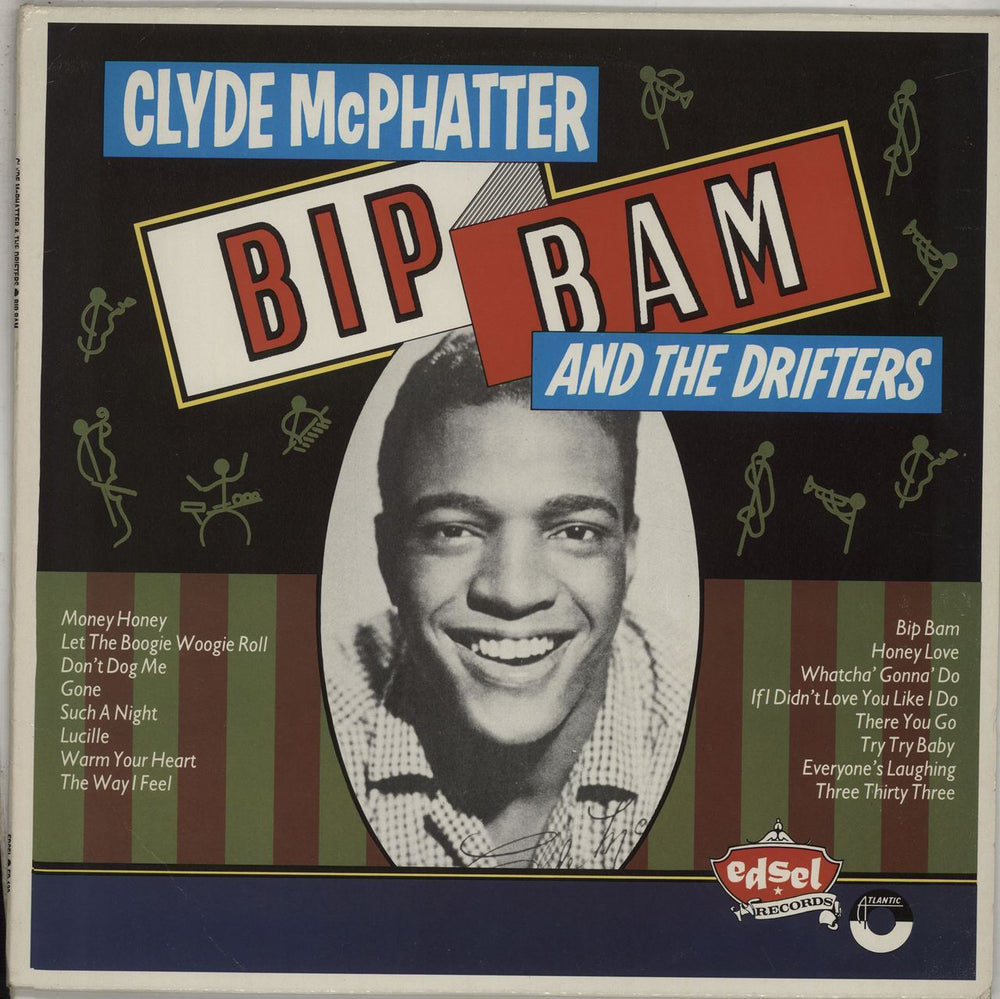 Clyde McPhatter Bip Bam UK vinyl LP album (LP record) ED132