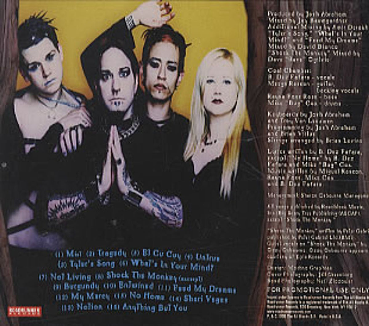 Coal Chamber Chamber Music US Promo CD album — RareVinyl.com