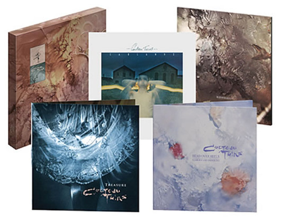 Cocteau Twins Treasure 1-4 Box Set UK Vinyl Box Set VIN180LP024