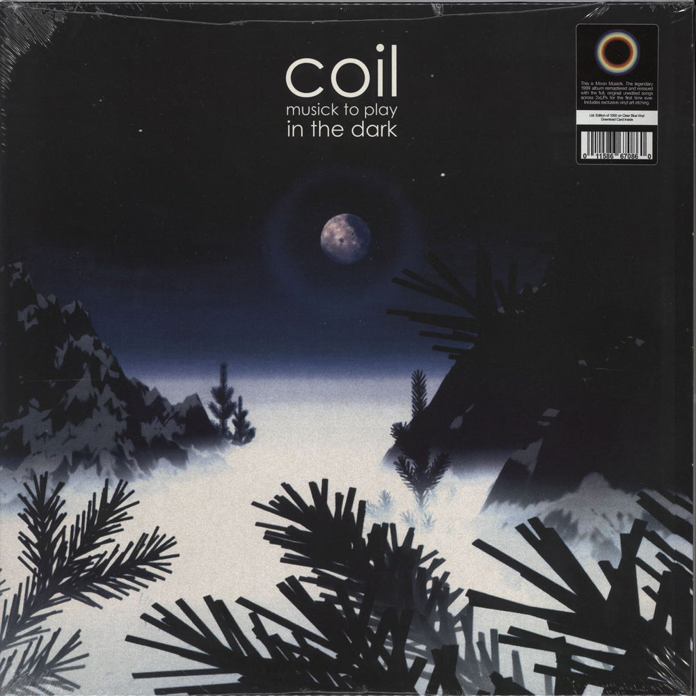 Coil Music To Play In The Dark US 2-LP vinyl record set (Double LP Album) DAIS155