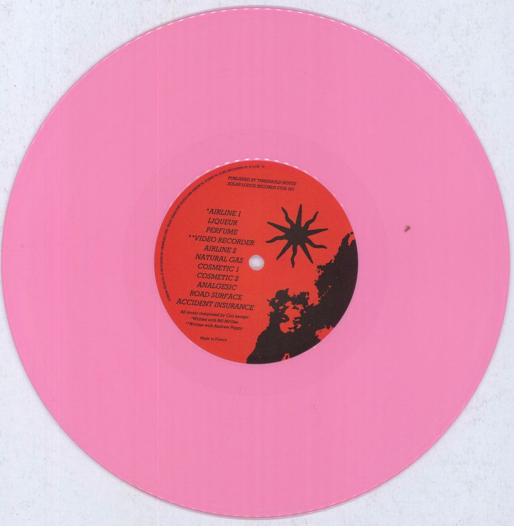 Coil The Unreleased Themes For Hellraiser - Pink Vinyl French 10" vinyl single (10 inch record) COI10TH440932