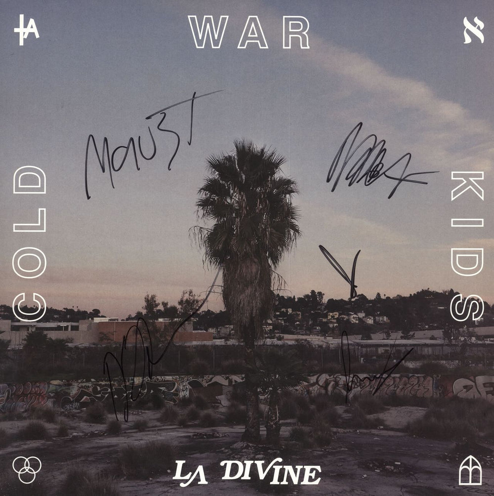 Cold War Kids La Divine - 180gram Vinyl - Autographed UK 2-LP vinyl record set (Double LP Album) 5739076