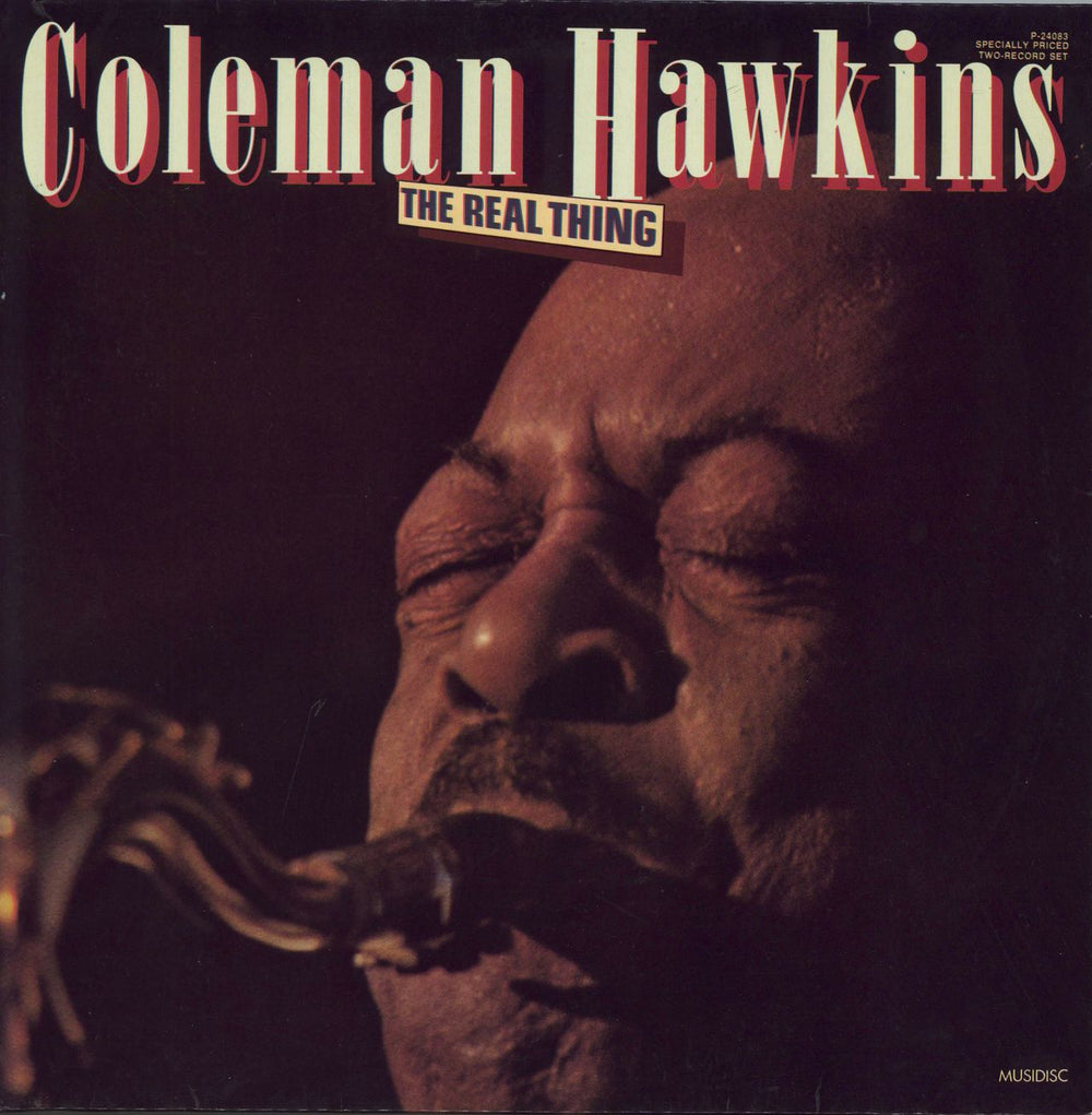 Coleman Hawkins The Real Thing French 2-LP vinyl record set (Double LP Album) P-24083