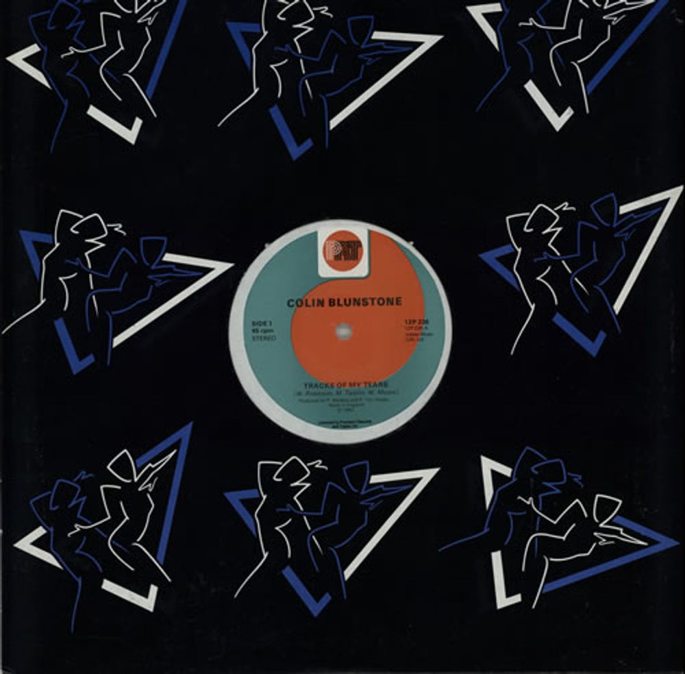 Colin Blunstone Tracks Of My Tears UK 12" vinyl single (12 inch record / Maxi-single) 12P236