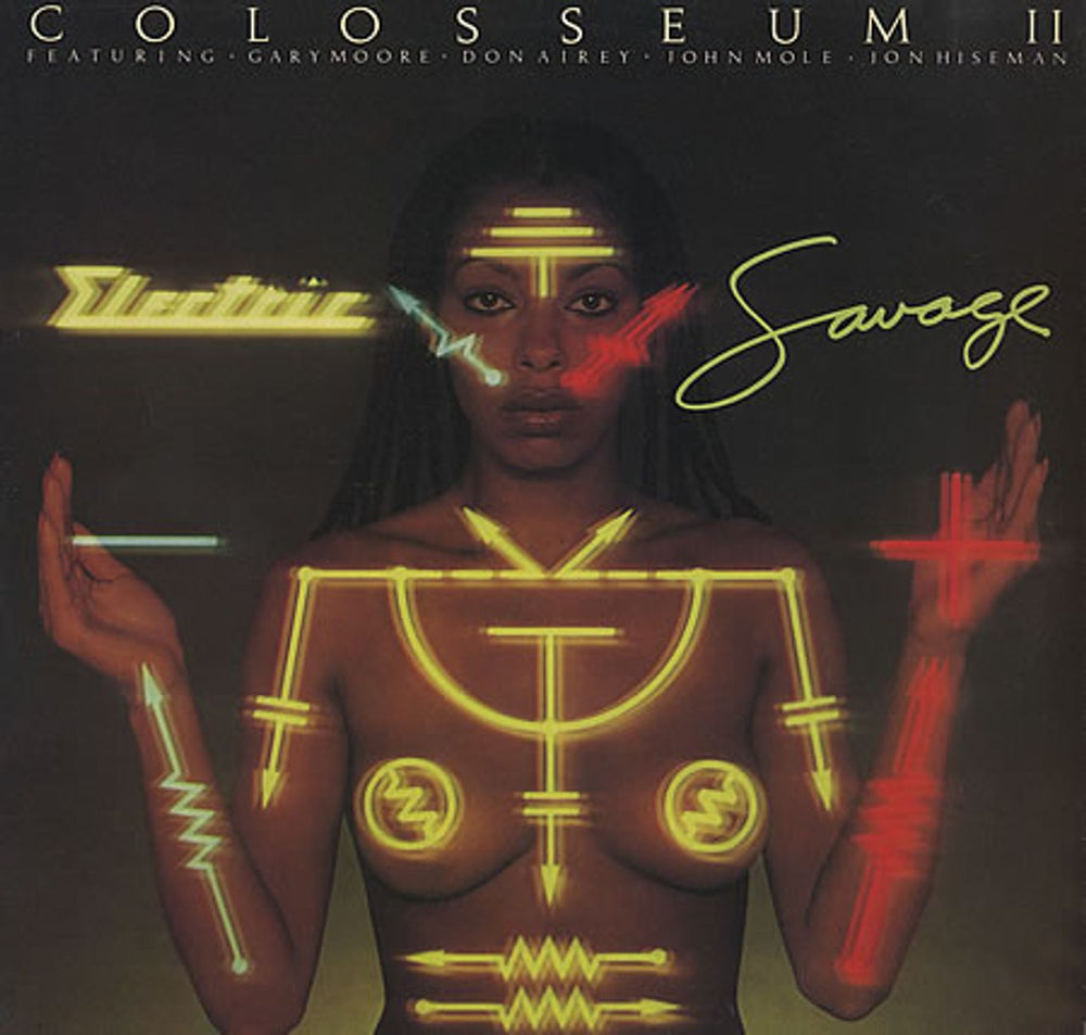 Colosseum II Electric Savage UK vinyl LP album (LP record) MCF2800