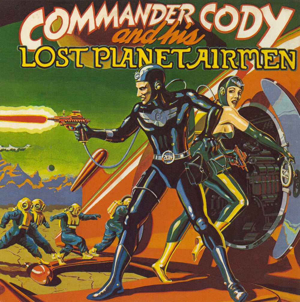 Commander Cody & The Lost Planet Airmen Commander Cody And His Lost Planet Airmen US vinyl LP album (LP record) BS2847