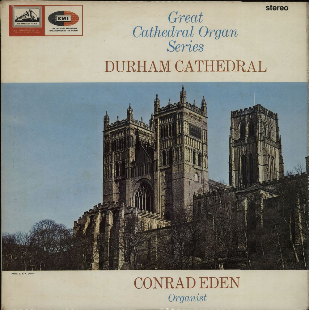 Conrad Eden Durham Cathedral UK vinyl LP album (LP record) CSD3550