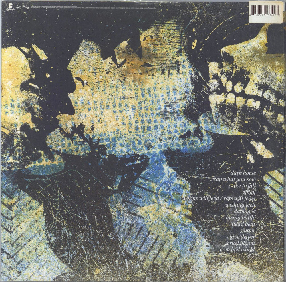 Converge Axe To Fall - Blue With Gold Splatter Vinyl US vinyl LP album (LP record)