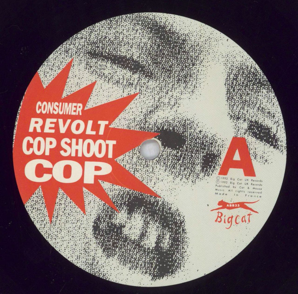 Cop Shoot Cop Consumer Revolt UK vinyl LP album (LP record) CP1LPCO829015