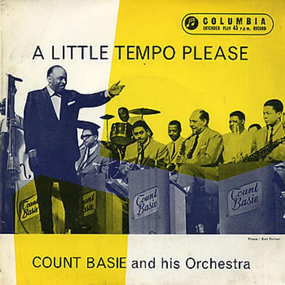 Count Basie A Little Tempo Please EP UK 7" vinyl single (7 inch record / 45) SEG7901