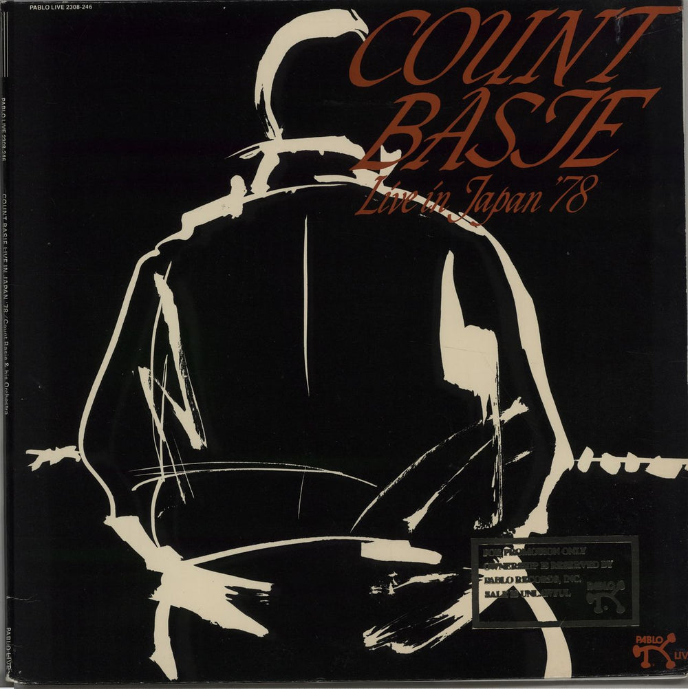 Count Basie Live In Japan '78 - Promo Stamped US vinyl LP album (LP record) 2308-246