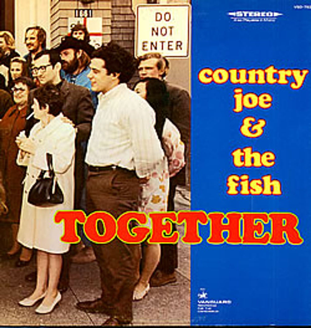 Country Joe & The Fish Together US vinyl LP album (LP record) VSD.79277