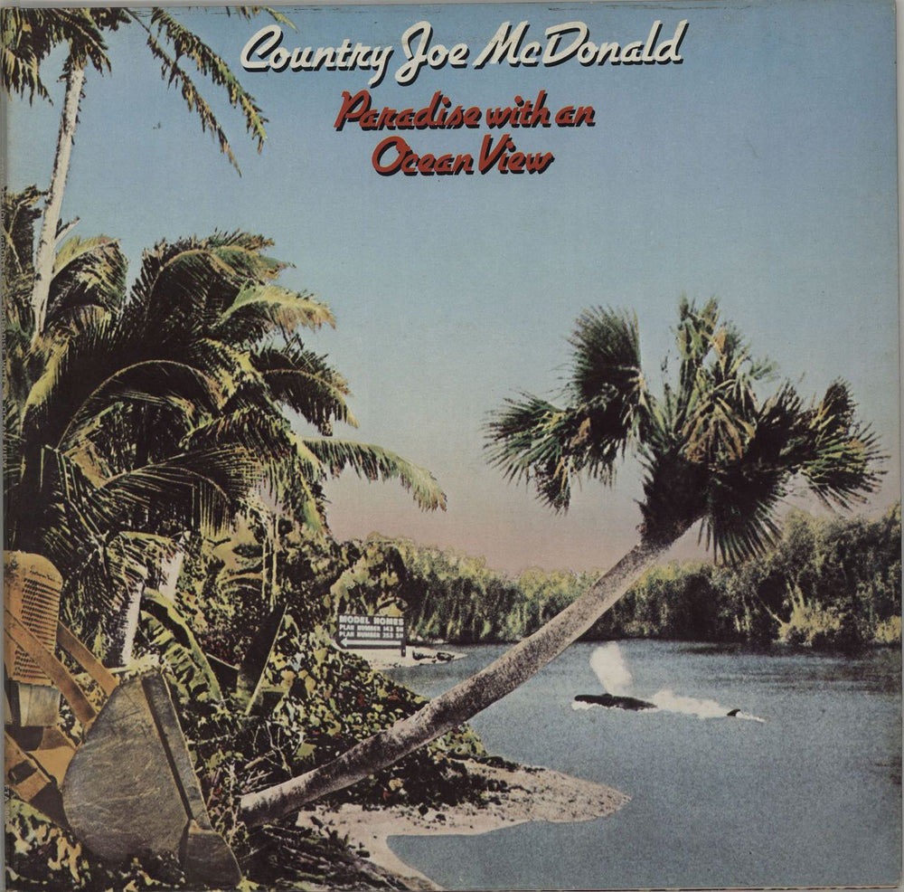 Country Joe McDonald Paradise With An Ocean View UK vinyl LP album (LP record) FTA3002