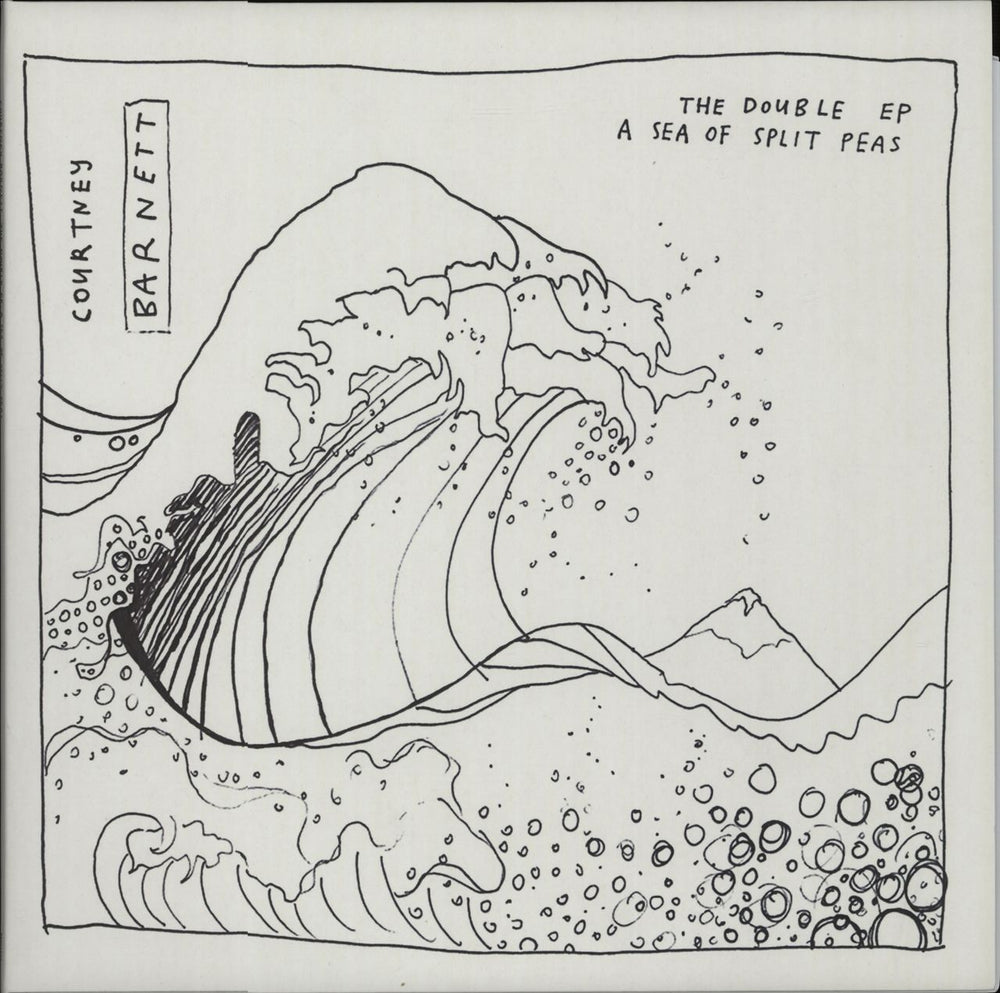 Courtney Barnett The Double EP: A Sea Of Split Peas UK 2-LP vinyl record set (Double LP Album) HA0015LP