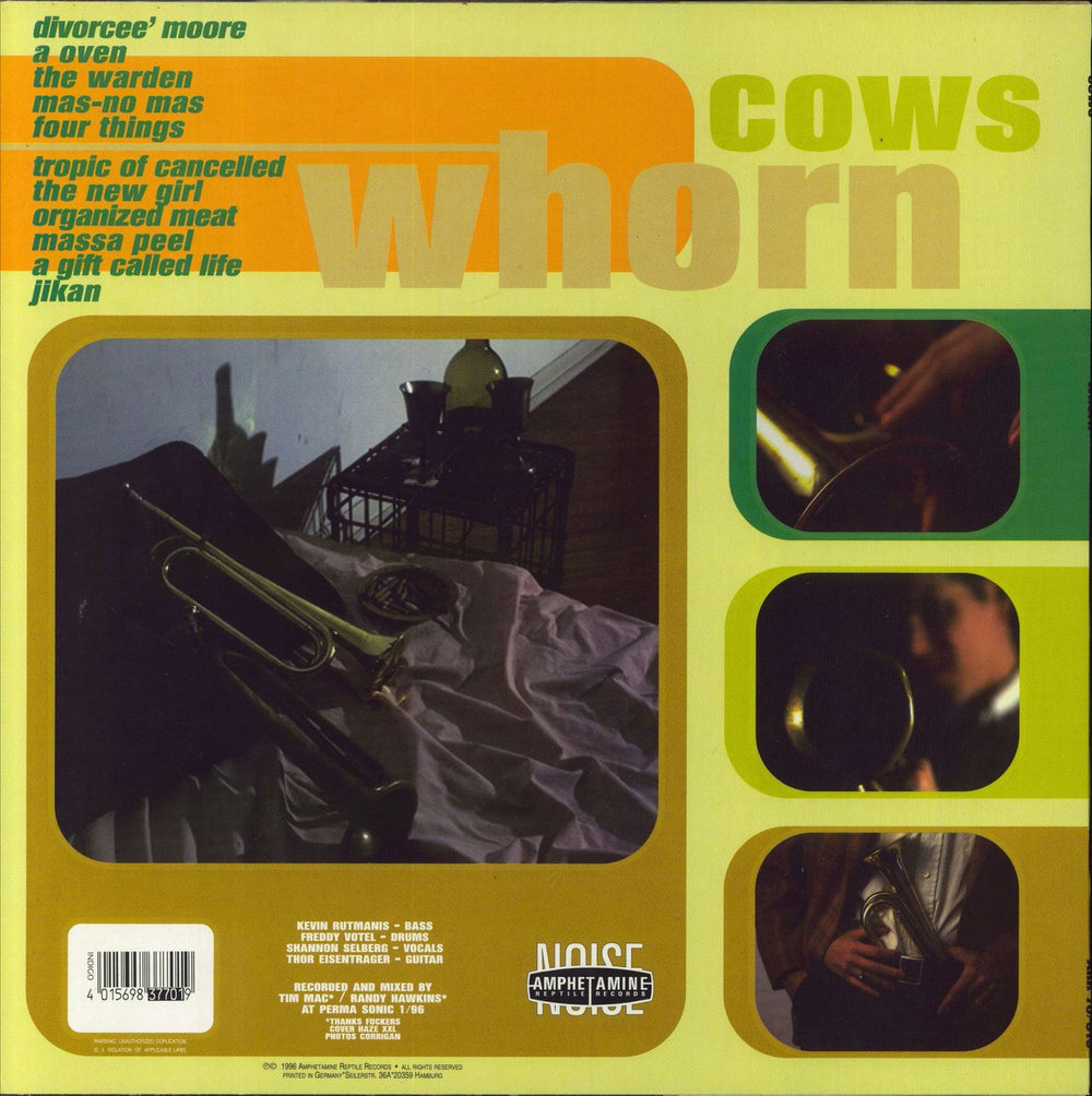 Cows Whorn German vinyl LP album (LP record) 4015698377019