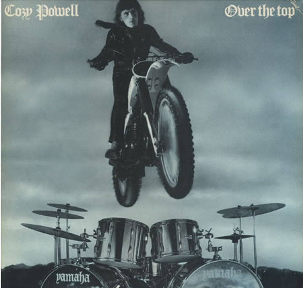 Cozy Powell Over The Top UK vinyl LP album (LP record) FA3056