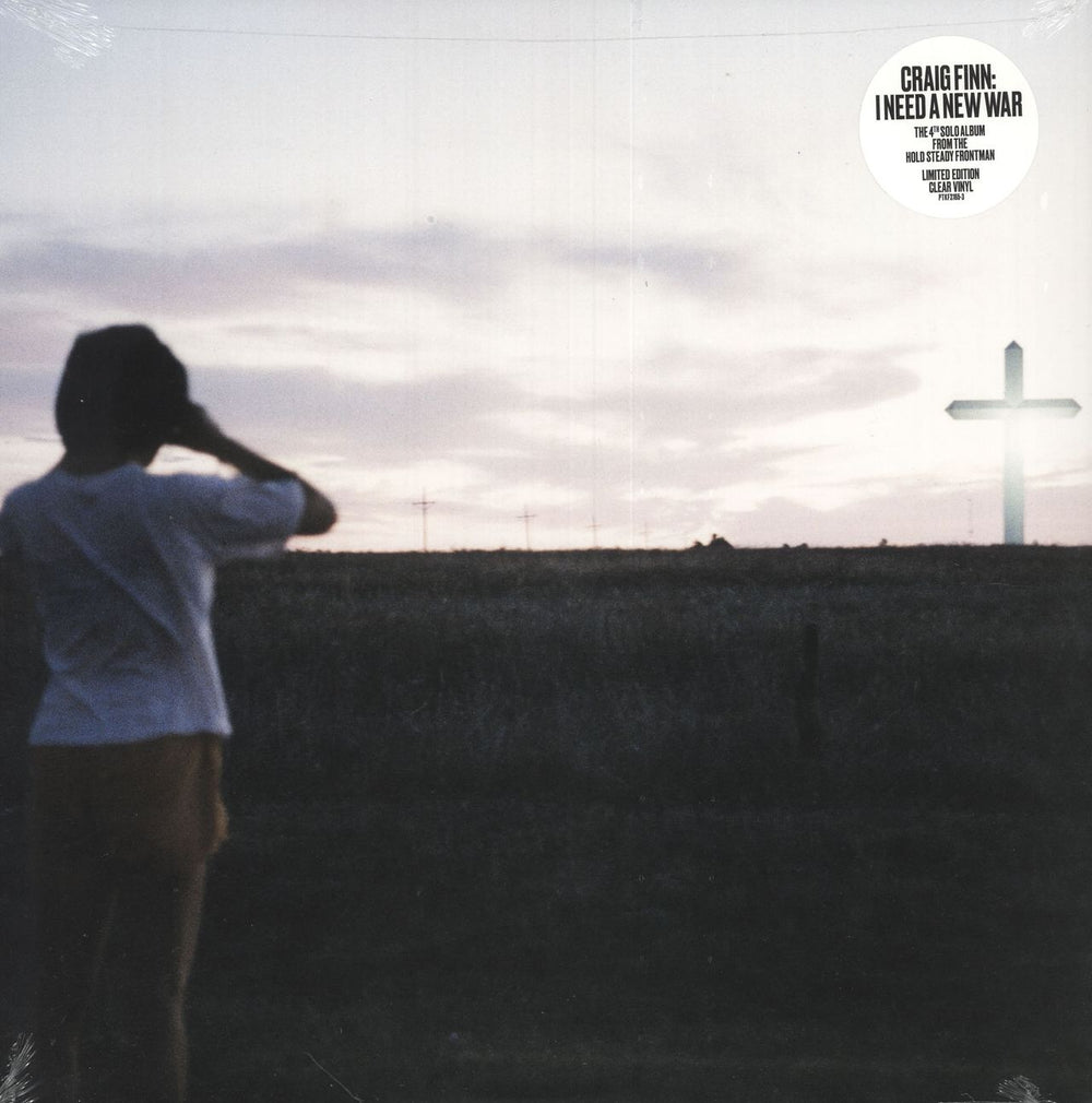 Craig Finn I Need A New War - Clear Vinyl - Sealed US vinyl LP album (LP record) PTKF2165-2