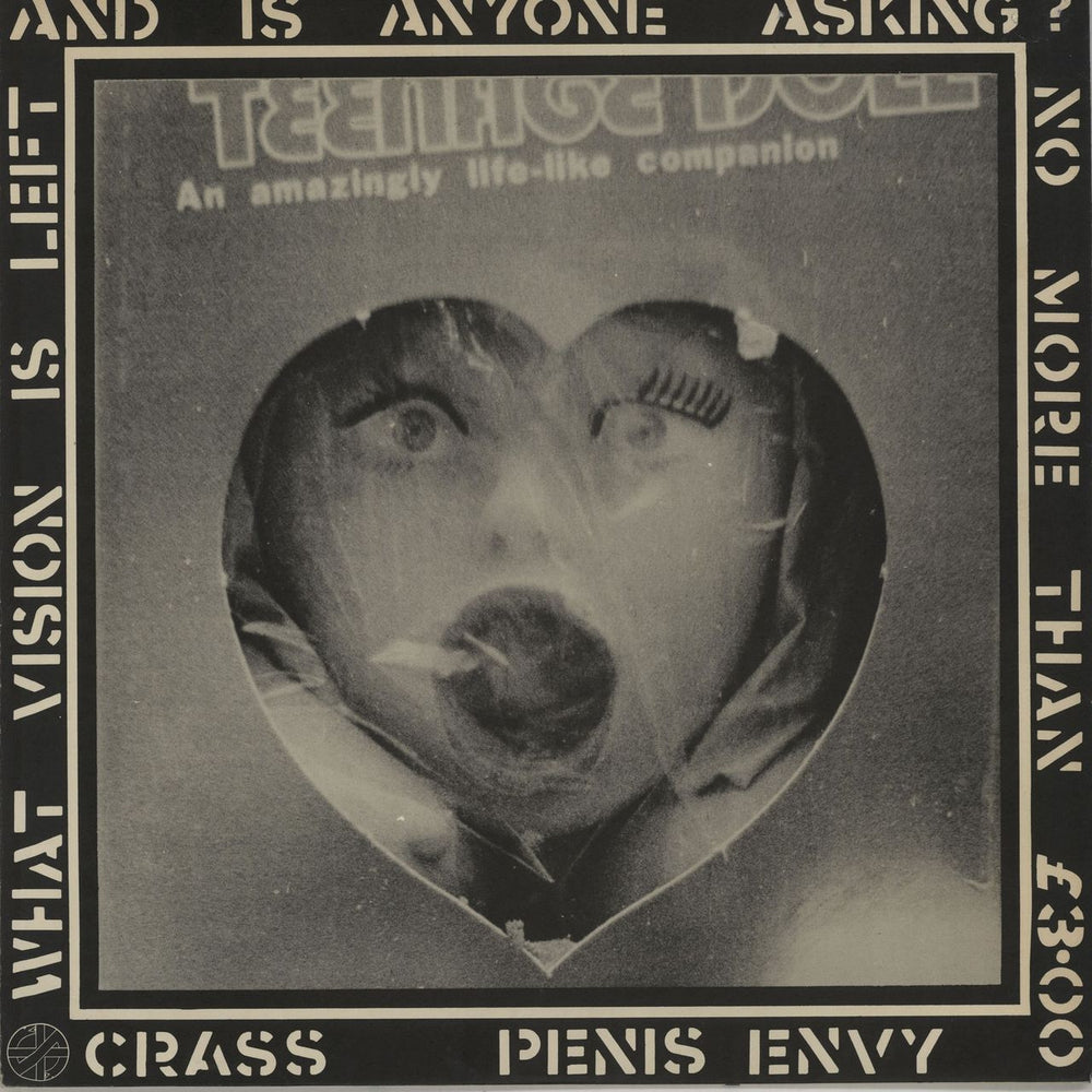 Crass Penis Envy - 2nd - £3.00 p/s UK vinyl LP album (LP record) 321984-1