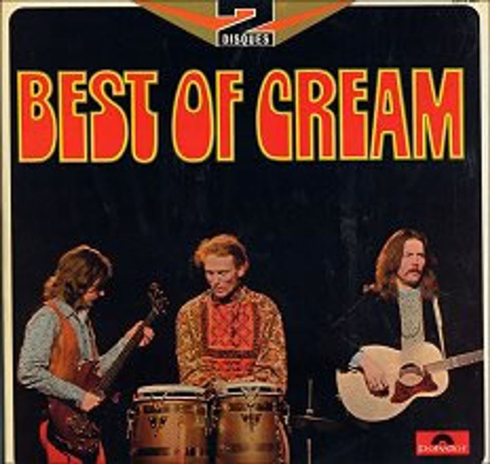 Cream Best Of Cream French 2-LP vinyl record set (Double LP Album) 2675 087