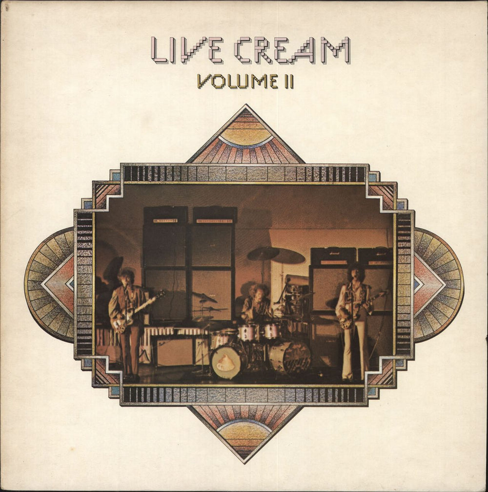 Cream Live Cream Volume II UK vinyl LP album (LP record) 2383119