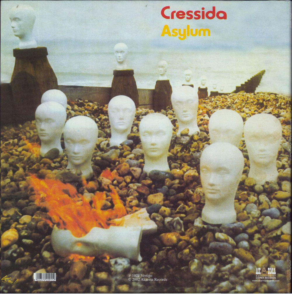 Cressida Asylum Italian vinyl LP album (LP record) 8026575229112