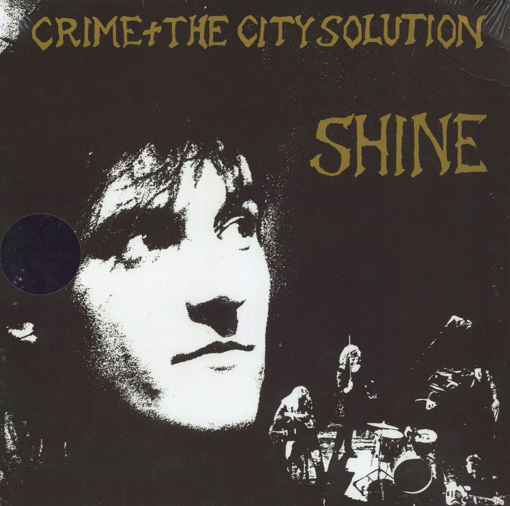 Crime & The City Solution  Shine - Gold Vinyl - Sealed UK vinyl LP album (LP record) LSTUMM59