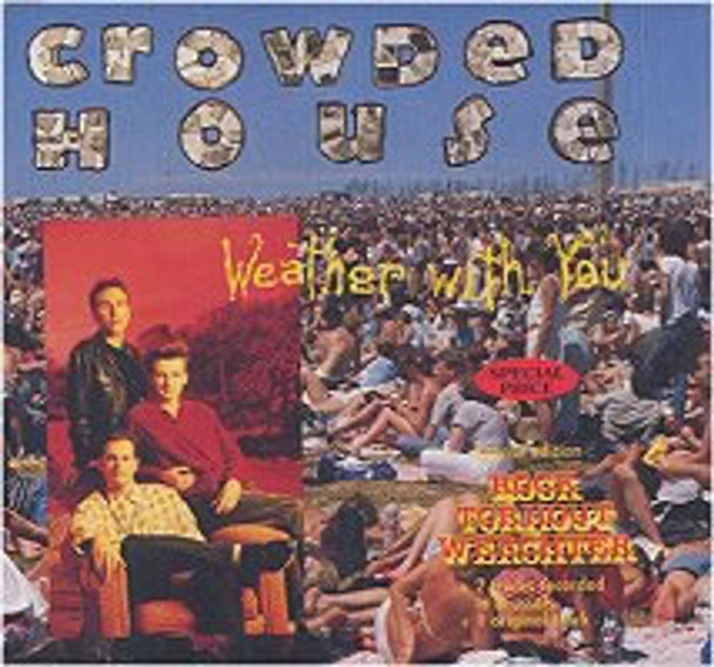 Crowded House Weather With You Belgian CD single (CD5 / 5") 8800002