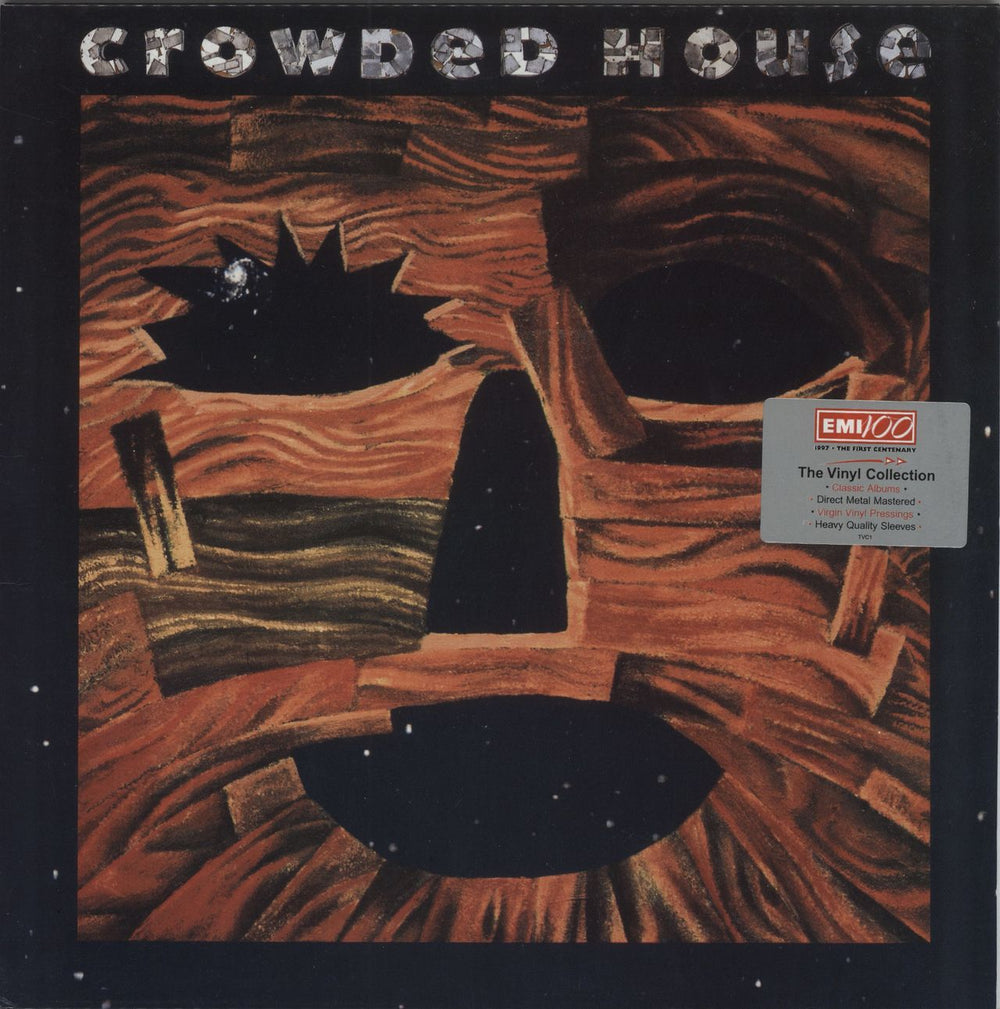 Crowded House Woodface - EMI100 Series UK vinyl LP album (LP record) LPCENT6