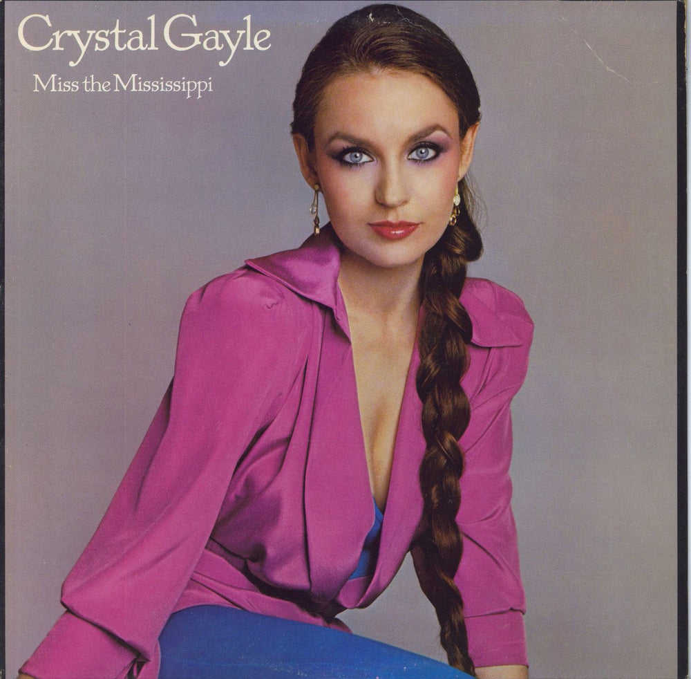 Crystal Gayle Miss The Mississippi US vinyl LP album (LP record) PC36203